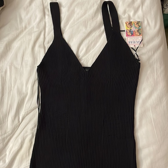 J.Lo x GUESS Collection Knit Bodycom Midi dress - Picture 3 of 8
